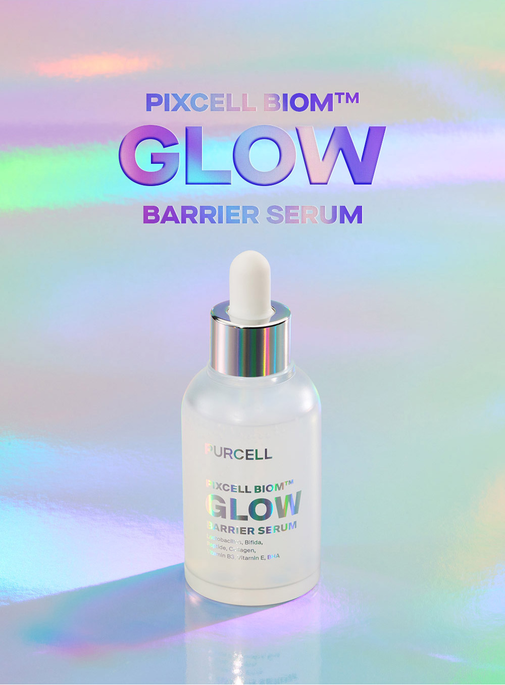 PURCELL Pixcell Biom™ Glow Barrier Serum 1.69 fl. oz.(50ml) detail 4